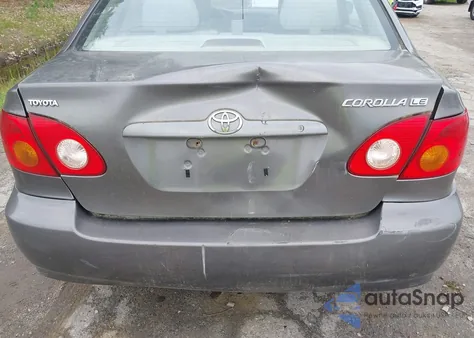 2003 Toyota Corolla Le z USA, uszkodzony, nr VIN 1NXBR32E63Z085007